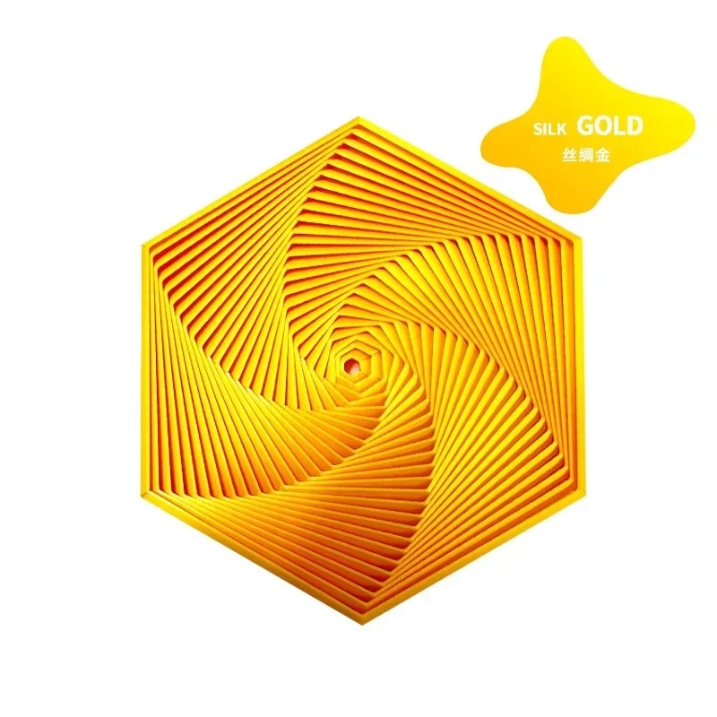 Fractal Fidget Hexagon Sensory Toy Anti Stress Desktop Ornament For Kids 6