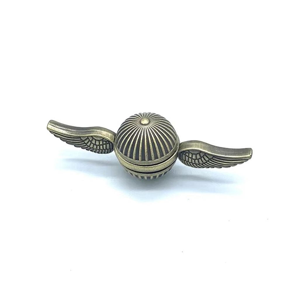 Fingertip Spinning Gyroscope Fidget Spinner Metal Orb Stress Relief Toy For Adults Kids 8