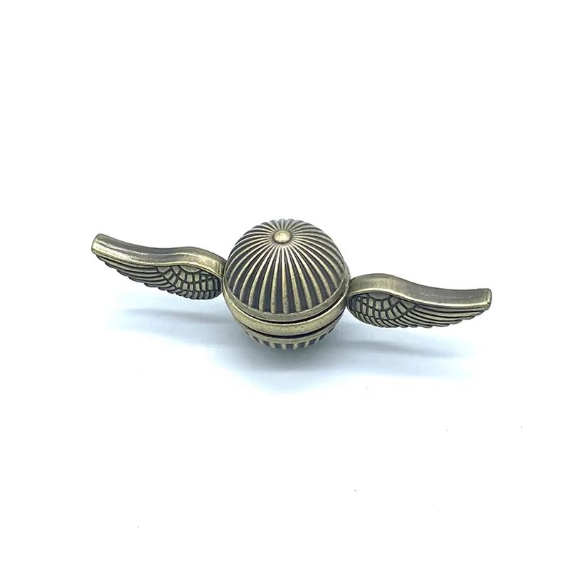 Fingertip Spinning Gyroscope Fidget Spinner Metal Orb Stress Relief Toy For Adults Kids 8