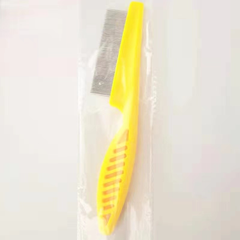 Pet Hair Shedding Comb Stainless Steel Flea Comb For Cat And Dog Grooming 5