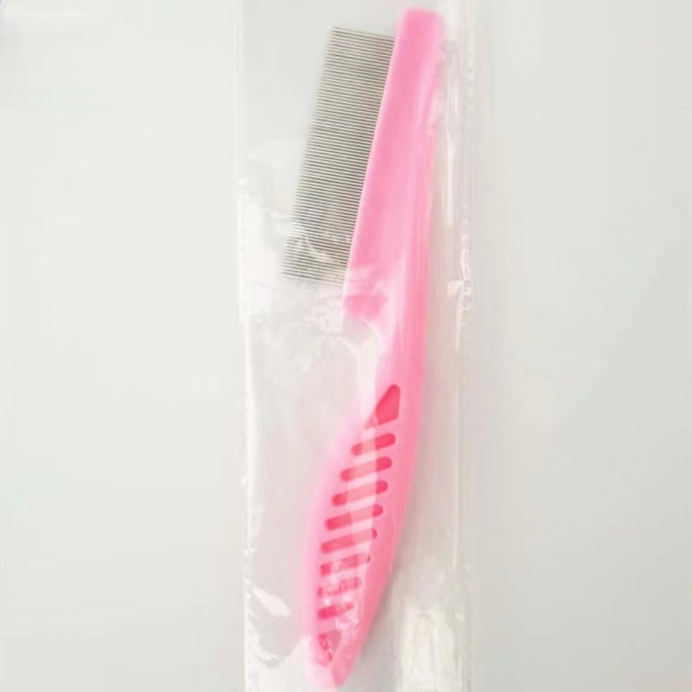 Pet Hair Shedding Comb Stainless Steel Flea Comb For Cat And Dog Grooming 6