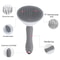 Self Cleaning Pet Hair Removal Comb For Cats And Dogs Grooming Brush Slicker For Effortless Hair R 4