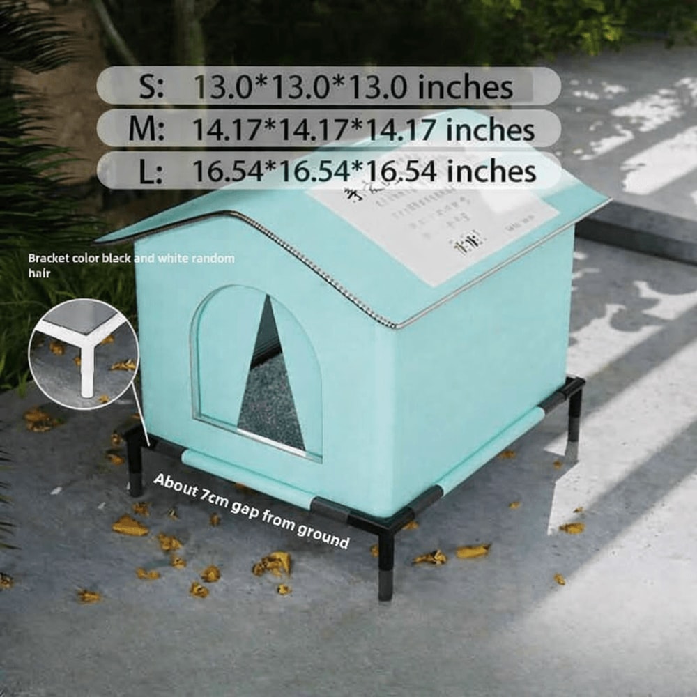 Waterproof Outdoor Winter Pet Cave Bed For Small Dogs Foldable Washable Pet House 8