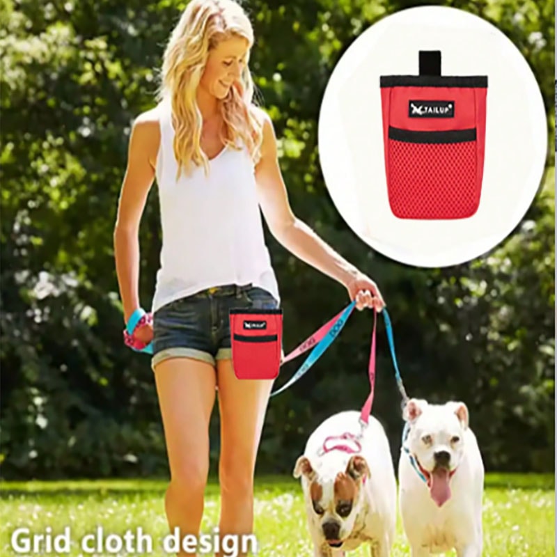 Portable Dog Training Treat Pouch For Obedience And Agility Adjustable Waist Bag For Pet Snacks 1