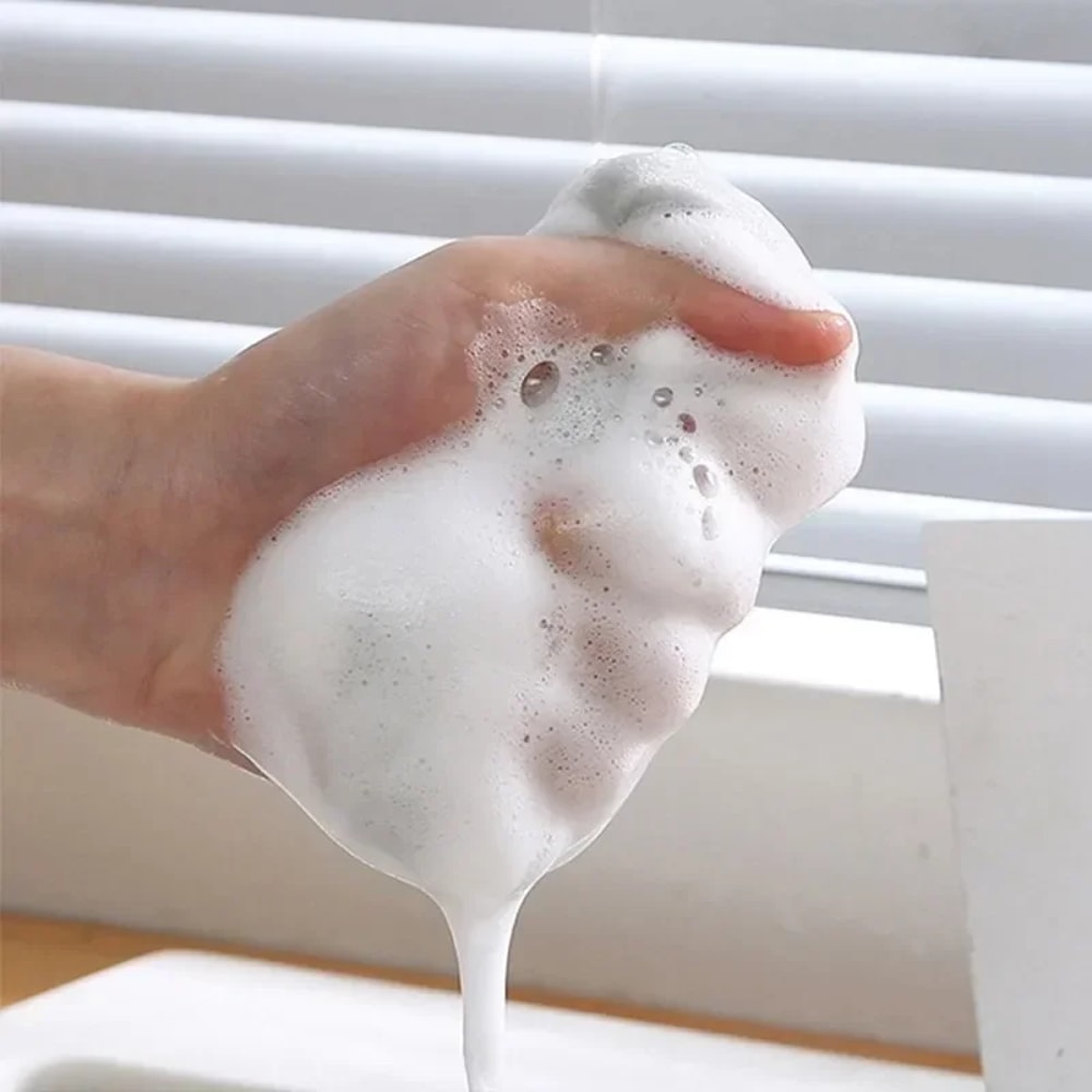 Magic Three Layers Cleaning Sponges Reusable Pan Pot Dishwashing Scouring Pads Household Kitchen Sp 2