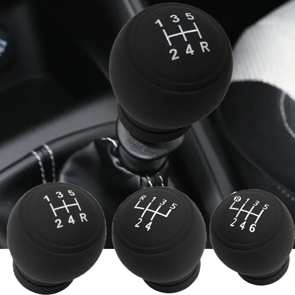 Universal Silicone Gear Shift Knob Cover Dustproof Waterproof Nonslip Manual Shifter Protector 0