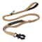 Reflective Tactical Bungee Dog Leash With Car Seatbelt For Large Dogs 1