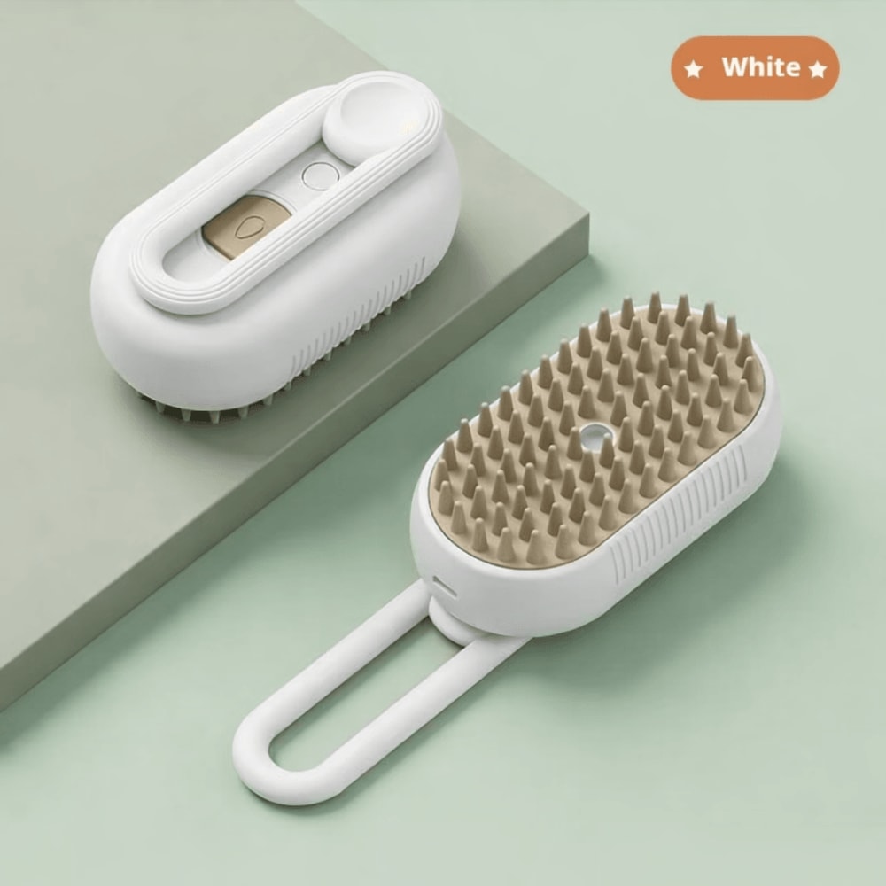 Pet Hair Removal Spray Comb One Button Massage Comb For Cats Dogs Anti Flying Hair Bath Brush Hai 6