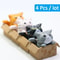 Mini Cat Garden Kitten Statue Cute Baby Room Decoration Gift For Children 5