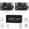 Wooden LED Digital Alarm Clock with Temperature Display for Bedroom & Office Decor