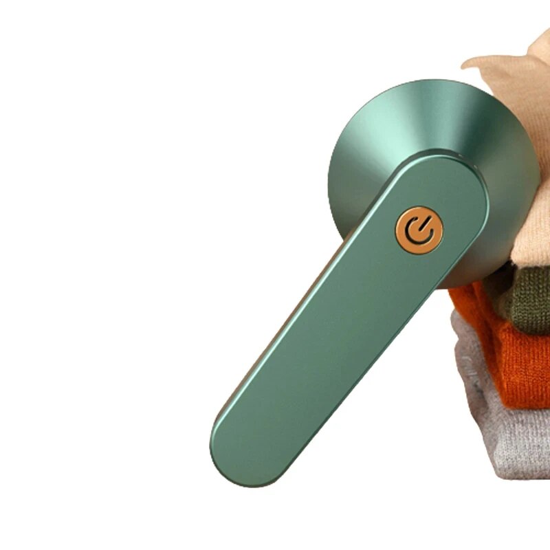Electric Lint Remover & Hairball Trimmer USB Rechargeable Portable Fabric Shaver with Blades