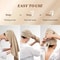 Extra Large Microfiber Hair Towel Wrap Quick Dry Ultra Absorbent with Elastic Band for Comfort