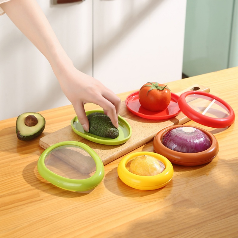 Silicone Food Storage Containers Stackable Leak Proof Fresh Keeping Box For Fruits Vegetables 3