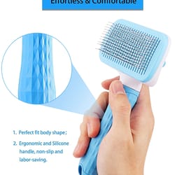 dog hair remover brush for cats & dogs grooming comb for long hair pet care removes fur bath & cleaning brush