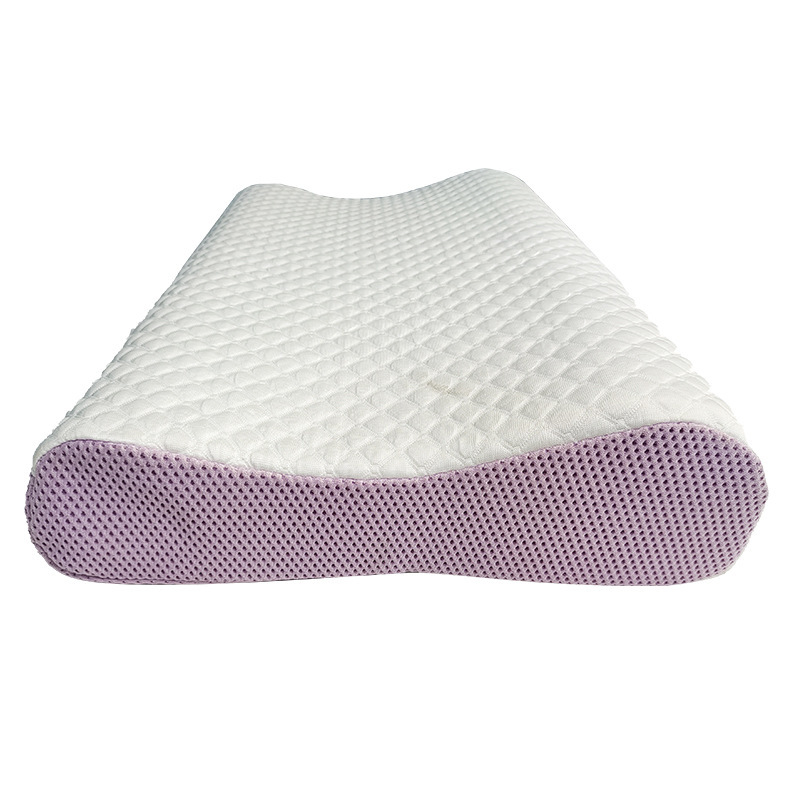 Breathable Zero Pressure Cervical Neck Pillow Washable TPE Latex Support for Neck Pain Relief