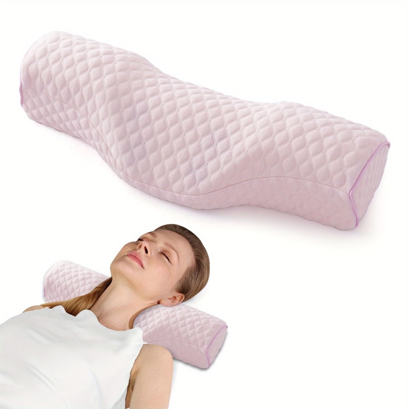 Orthopedic Neck Pillow for Superior Cervical Support Soft Memory Foam Breathable & Washable