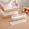 Long Rectangular Reusable Food Storage Containers For Refrigerator Plastic Organizer Box Set 5