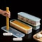 Long Rectangular Reusable Food Storage Containers For Refrigerator Plastic Organizer Box Set 3