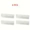 Long Rectangular Reusable Food Storage Containers For Refrigerator Plastic Organizer Box Set 6