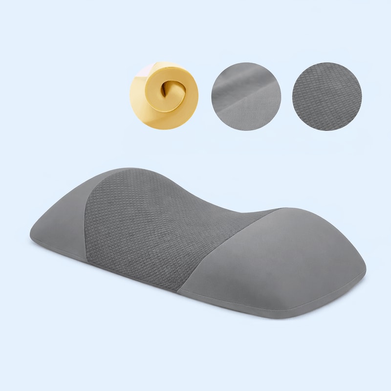 Memory Foam Lumbar Support Pillow For Sleeping Back Support Cushion For Waist Bed Sleepers 5