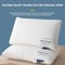 Soft & Supportive Neck Pillow for Comfortable Sleep Non Collapse High Elasticity Pillow for Hotel & Home Bedding