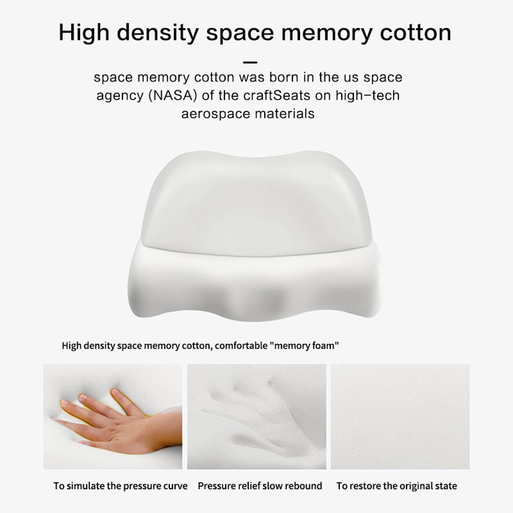 Cervical Pillow Ergonomic Memory Foam Contour Pillow For Side Sleepers Orthopedic Support For Neck 2