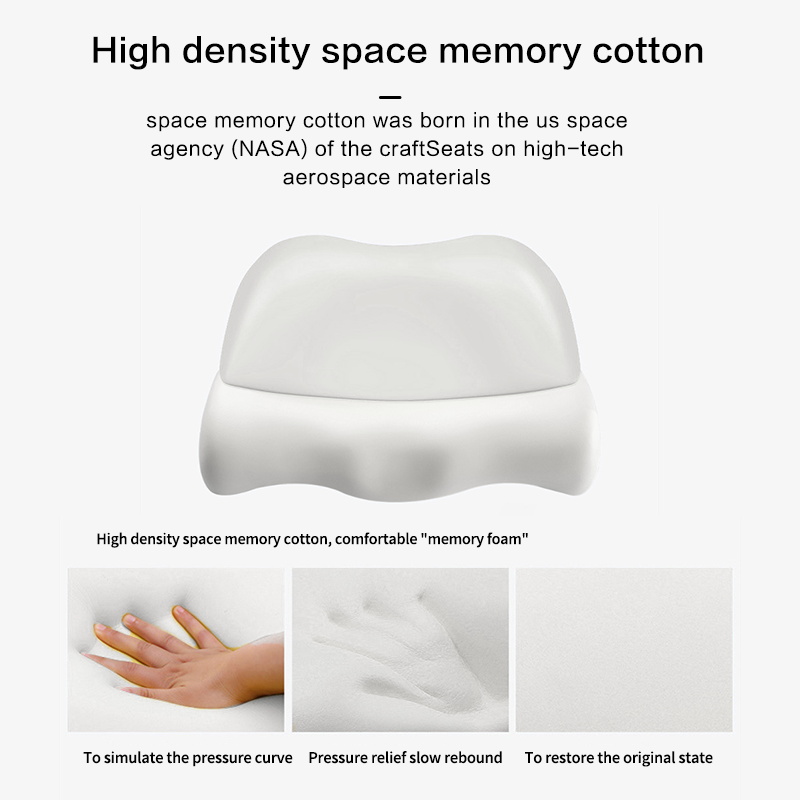 Cervical Pillow Ergonomic Memory Foam Contour Pillow For Side Sleepers Orthopedic Support For Neck 2