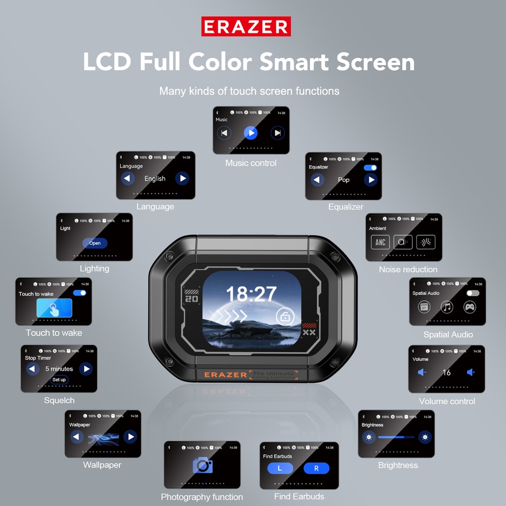 Bluetooth Wireless Earphones For Sleep ASMR With DIY Equalizer AI Technology 2