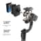 Foldable Gimbal Stabilizer Selfie Stick With Wireless Tripod Bluetooth Shutter Monopod 1