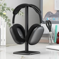 aluminium alloy headphone stand space saving gaming headset rack desktop organizer