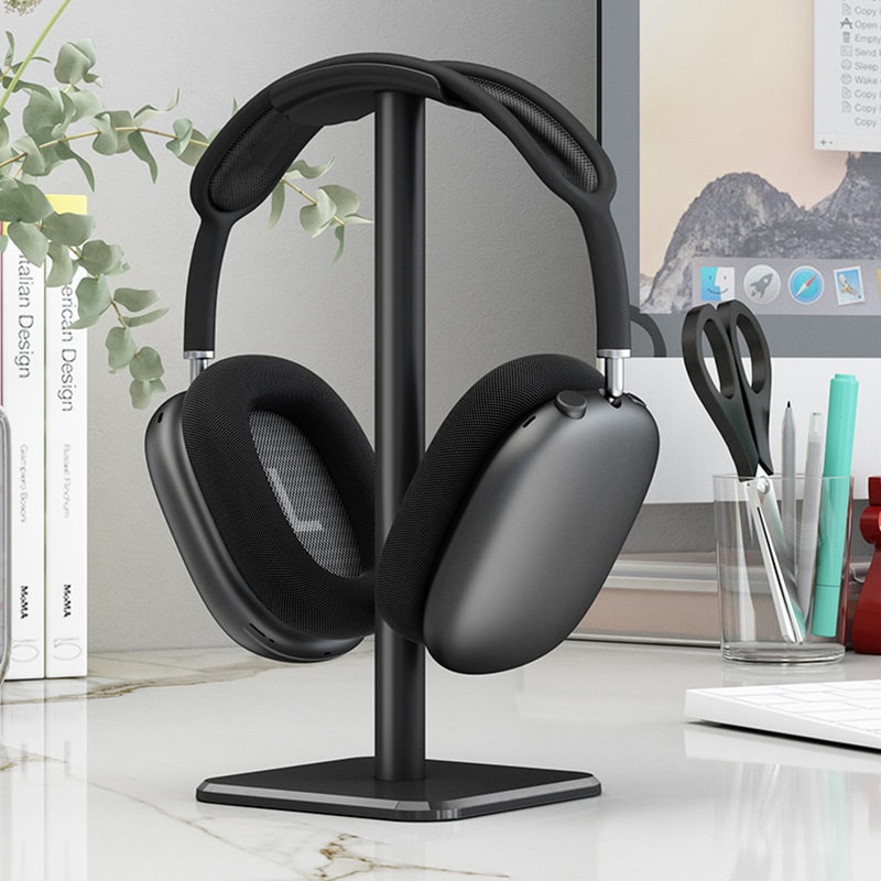 Aluminium Alloy Headphone Stand Space Saving Gaming Headset Rack Desktop Organizer 0