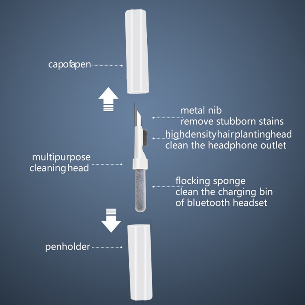 Earphone Cleaning Kit For AirPods Pro And Earbuds Professional Brush Tool For Case Headset Mainten 3