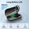 Bluetooth Headset Wireless Headphone Dual Mic Mute Noise Cancelling Earpiece For Handsfree Use 2