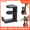 Adjustable Rotating Gaming Headphone Stand Table Clip Hook 0