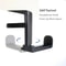 Adjustable Rotating Gaming Headphone Stand Table Clip Hook 2