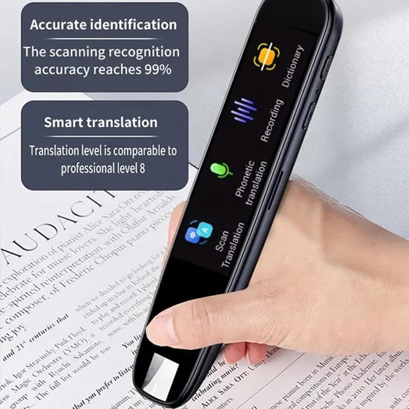Offline Translation Pen For Teachers Students Intelligent Scanning Dictionary Translator Pen 2