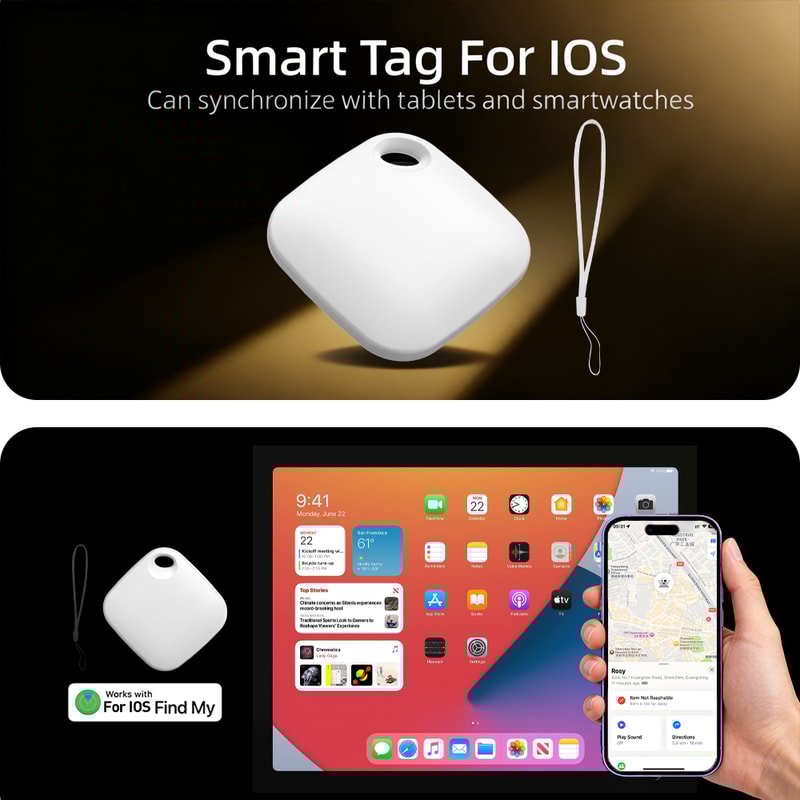 Portable Anti Lost Tracker Locator For Apple Find My Valuable Items Secure Your Belongings 2