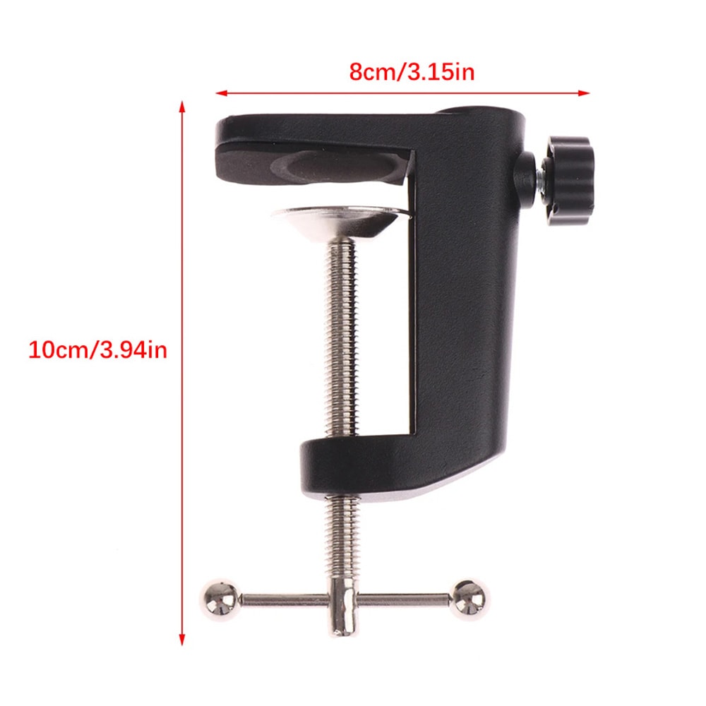 Clip Desk Mount Clamp For Microphone Suspension Boom Arm Stand Table Holder For Microphone Lightin 4