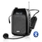 Portable Wireless Voice Amplifier With U Disk Megaphone Microphone Speaker For Teaching And Promoti 0