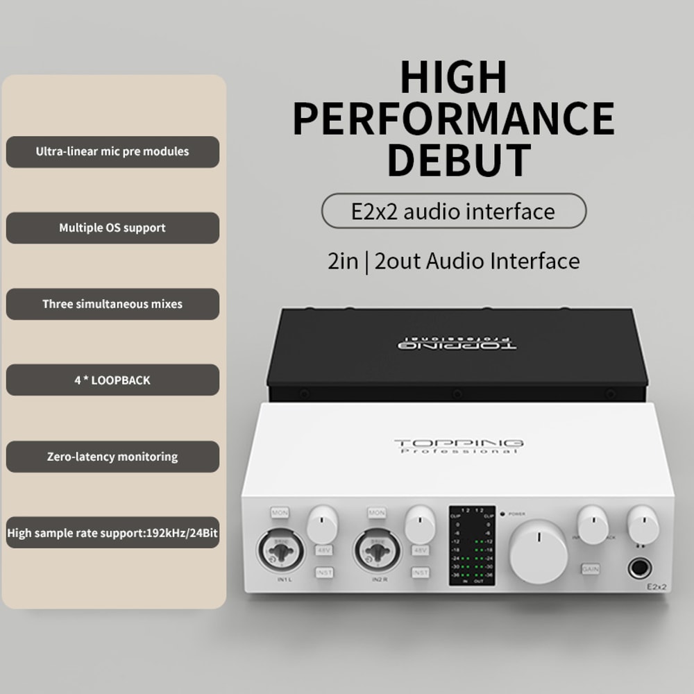 Professional Audio Interface For Computer Phone Live Streaming Sound Card For Recording Mixing 1