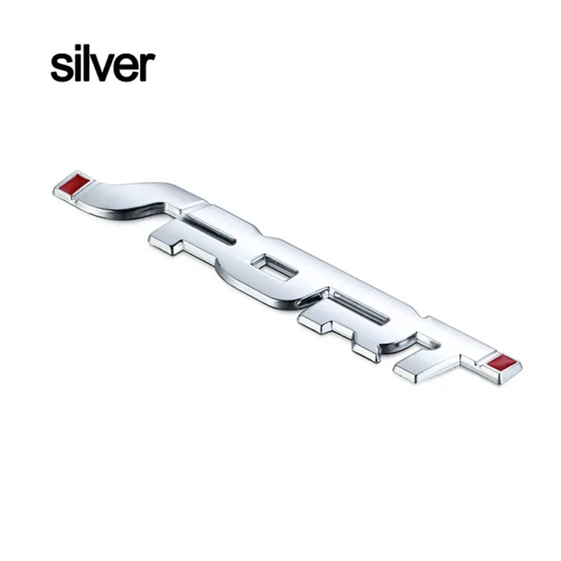 Racing Sport Metal Car Trunk Emblem Badge Premium Chrome Auto Logo Sticker 6