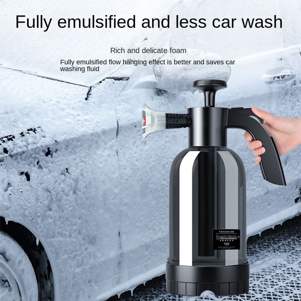 Hand Pump Foam Sprayer With Multiple Nozzles Snow Foam Car Wash Spray Bottle For Car Window Cleanin 0
