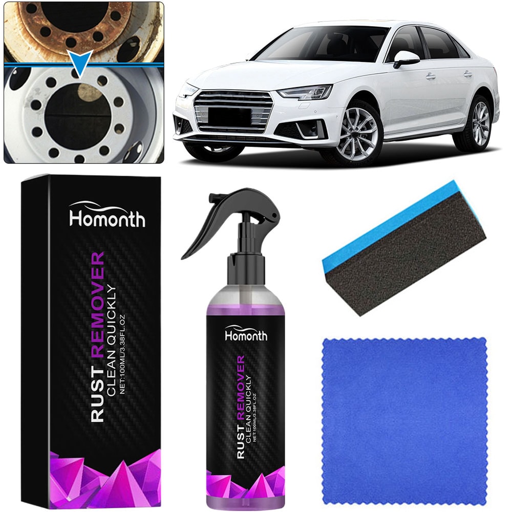 Paint Rust Inhibitor Car Rust Removal Spray Prevent Remove Rust On Wheels Car Surfaces 1