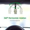 Rotating Sun Visor Phone Holder For Car Multifunctional Cell Phone Mount 2