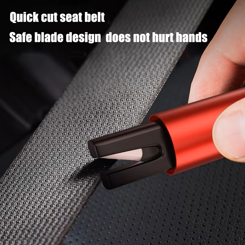 Car Escape Tool Window Breaker & Seatbelt Cutter Life Saving Vehicle Safety Hammer for Emergencies