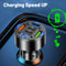 Fast Charging USB C Car Phone Charger Type C Adapter for In Car Charging