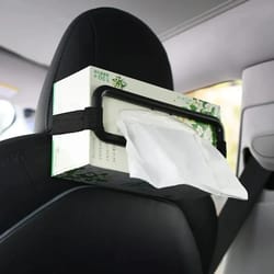 car paper towel holder clip seat back visor hanging storage box frame for convenient storage