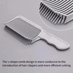 professional fading comb for men heat resistant barber styling tool