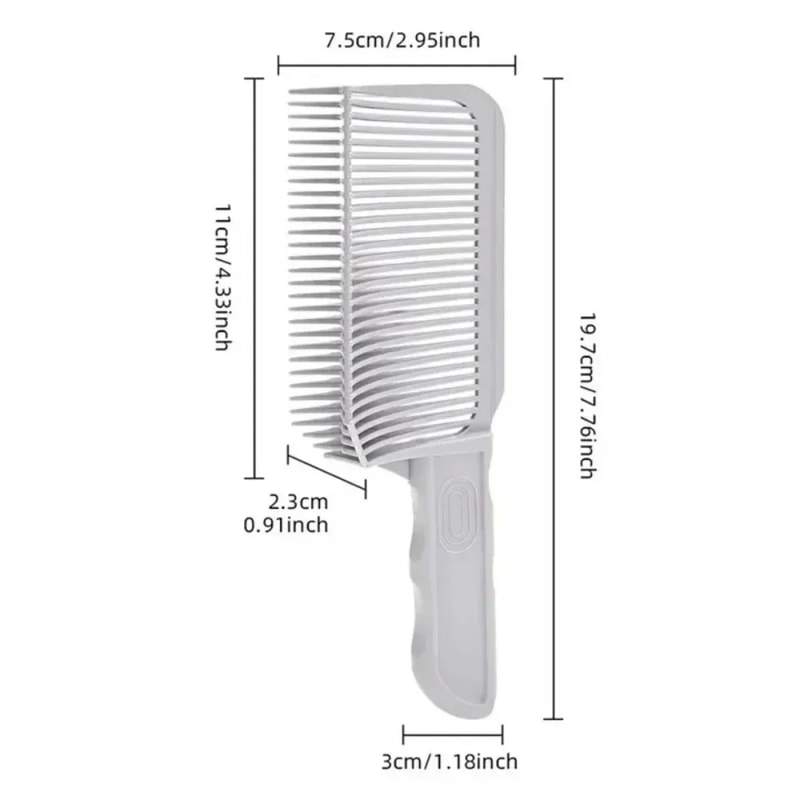 Professional Fading Comb For Men Heat Resistant Barber Styling Tool 5