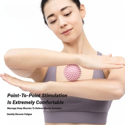 durable spiky sport massage ball for myofascial release & deep tissue muscle recovery